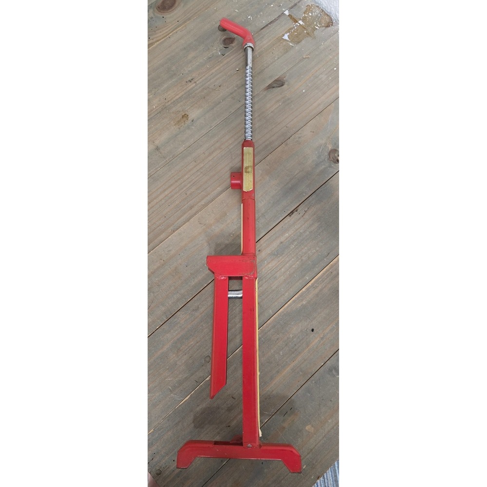 Vintage The Original Autolock Brake Pedal Lock Red Anti-Theft Device (no key)